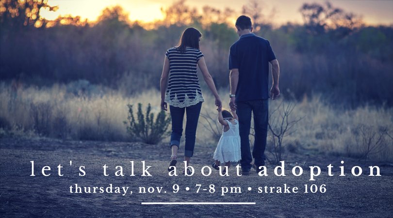 USTCELTSFORLIFE's tweet photo. Join us for our #adoption panel tonight at 7 in Strake 106! Come enjoy yummy snacks and great conversation! #nam #nationaladoptionmonth https://t.co/kKYziJda5R