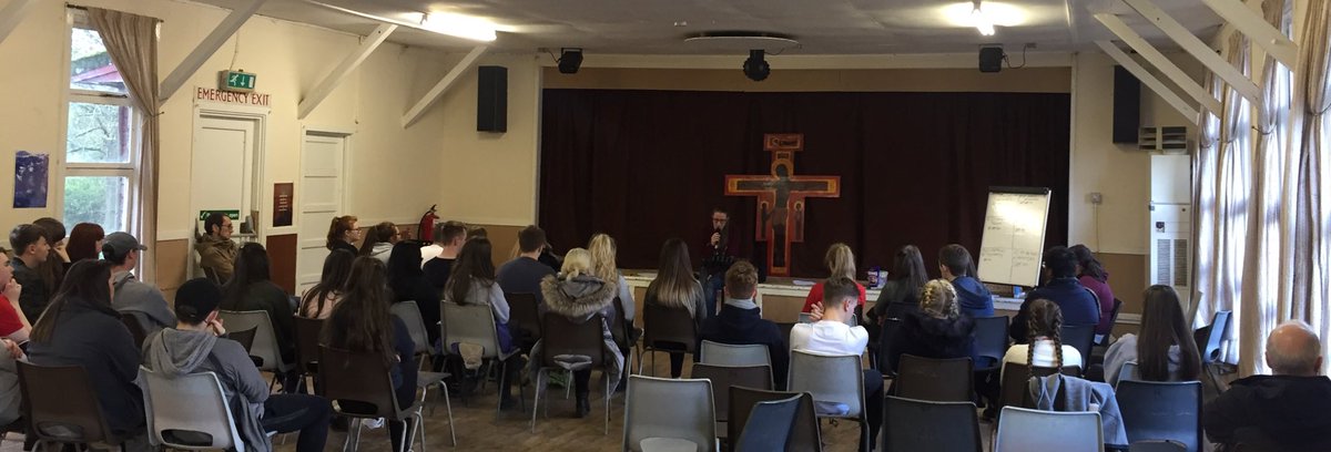 SPTAHS_RE's tweet photo. Christina challenging our young people to consider Christ’s question to St Peter - “Who do you say I am?” @rcagyouth @SPTA_HS https://t.co/XihDH2V1AL