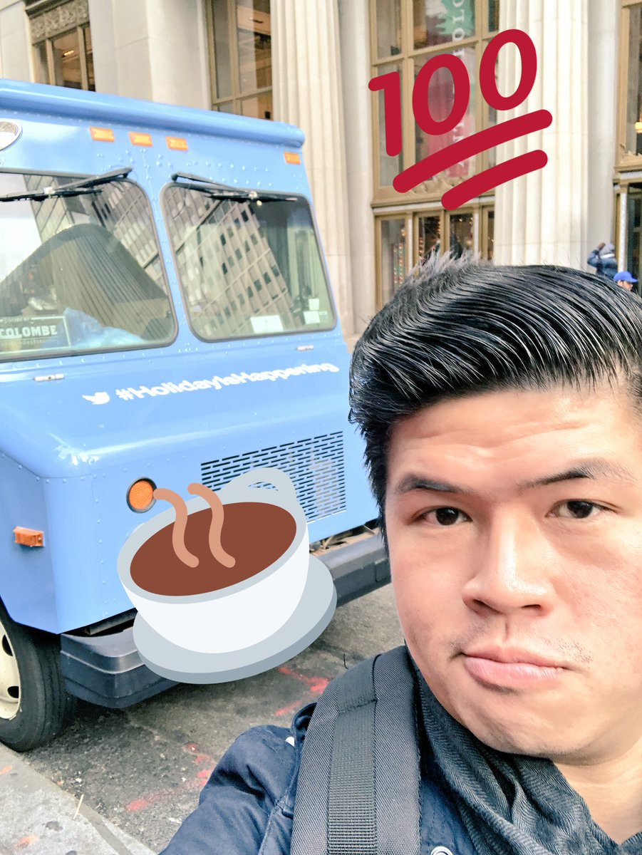 j_syang's tweet photo. #Thanks @Twitter for the hot coffee to start my #thursday #holidayishappening https://t.co/JPG78hbLkE