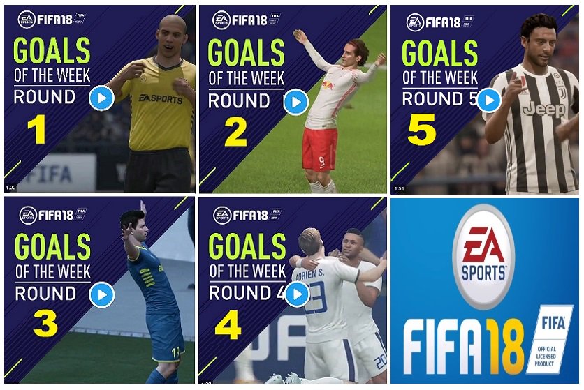VOETBALSHIRTS16's tweet photo. https://t.co/jC0rjgdP0K Round 1 2 3 4 5 FIFA 18 Goals of the WEEK  Top 10 Goal #FIFA18 #ultimateteam #ultimate #team #hype #packs #xe #mobile #news #squad #xp #xmls #ps4 #betaversion #ronaldo #coins #rating #icons #russia #cover #conedition #ronaldoedition #ronaldo #edition https://t.co/eI2DEHBxfG
