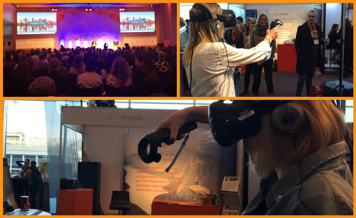 DuyguCiftc's tweet photo. Dag 2 op het European Women in Tech event! @AvanadeNL #WinTechSeries #Avanade #Diversity https://t.co/Oq2ZUONsqa