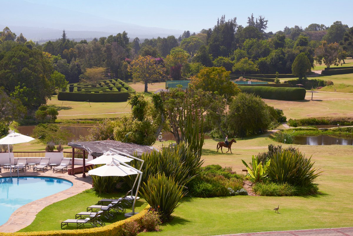 ellikolani's tweet photo. The Fairmont Mount Kenya Safari Club is pleased to introduce you  to the most exquisite experience in game viewing on horseback, golf, croquet, a bowling green,  nature walks with the Resident Naturalist and for the sturdy -climbing of Mt. Kenya.  #FairmontFestive https://t.co/nC6yWi7ssA