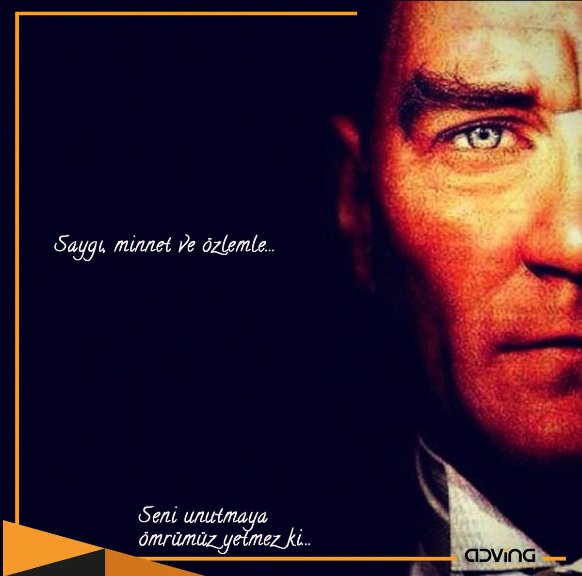 LAPSBranding's tweet photo. #saygı #minnet #özlem Unutmaya ömrümüz yetmez ki... #atam #10kasım #atatürk #mustafakemalatatürk #adving #brandthinking #eskişehir https://t.co/cgCGgtCfO1
