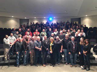 CTGreenSTEP's tweet photo. On Nov 7th, 60 construction instructors from @CTTechHS received @_BPI_ Building Science Principles certificate of knowledge! Our next goal is the students - and getting them certified and ready as the next generation of #energyefficient professionals! https://t.co/AWREKp0p1k