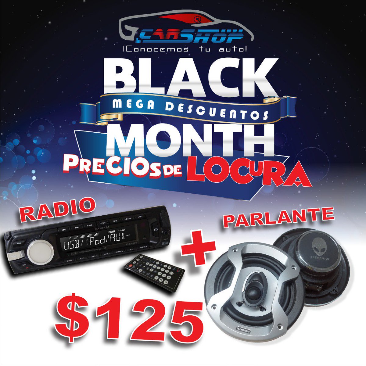 carshop_ec's tweet photo. #blackmonth #radio #parlantes https://t.co/4teltUekzO