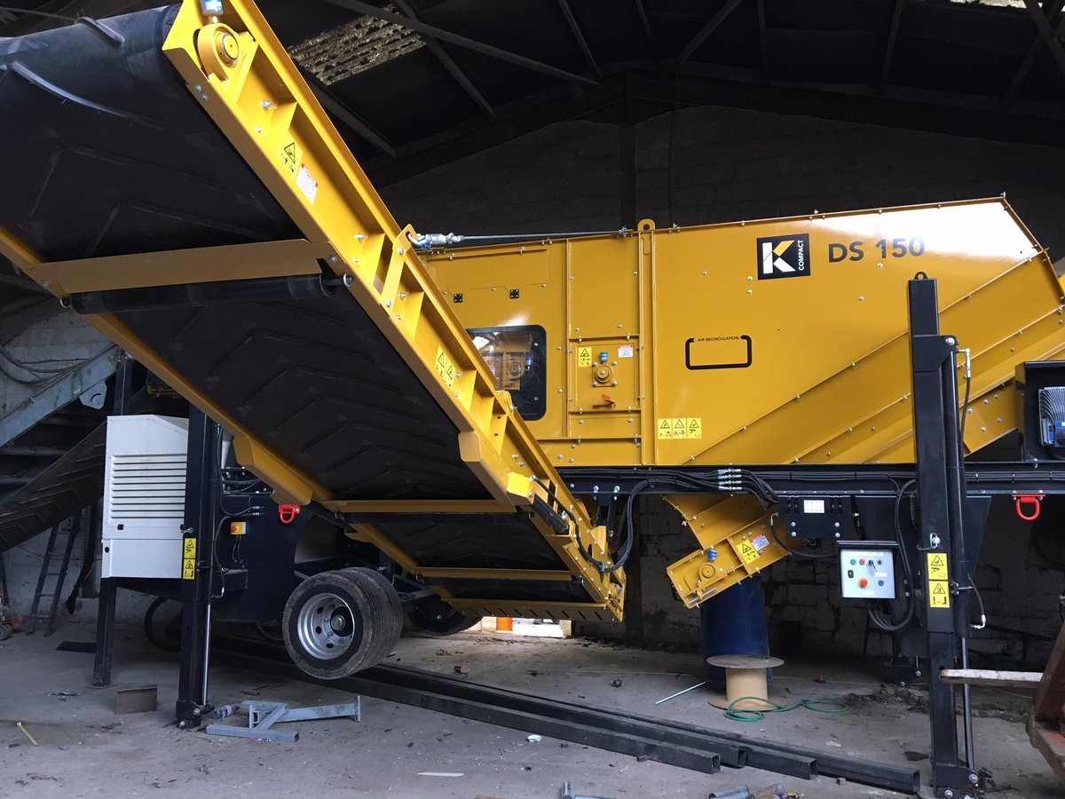 kiverco's tweet photo. Thanks to Coopers Recycling for giving this #kivercocompact Density Separator 150 a home! https://t.co/VMksCR3Yrm