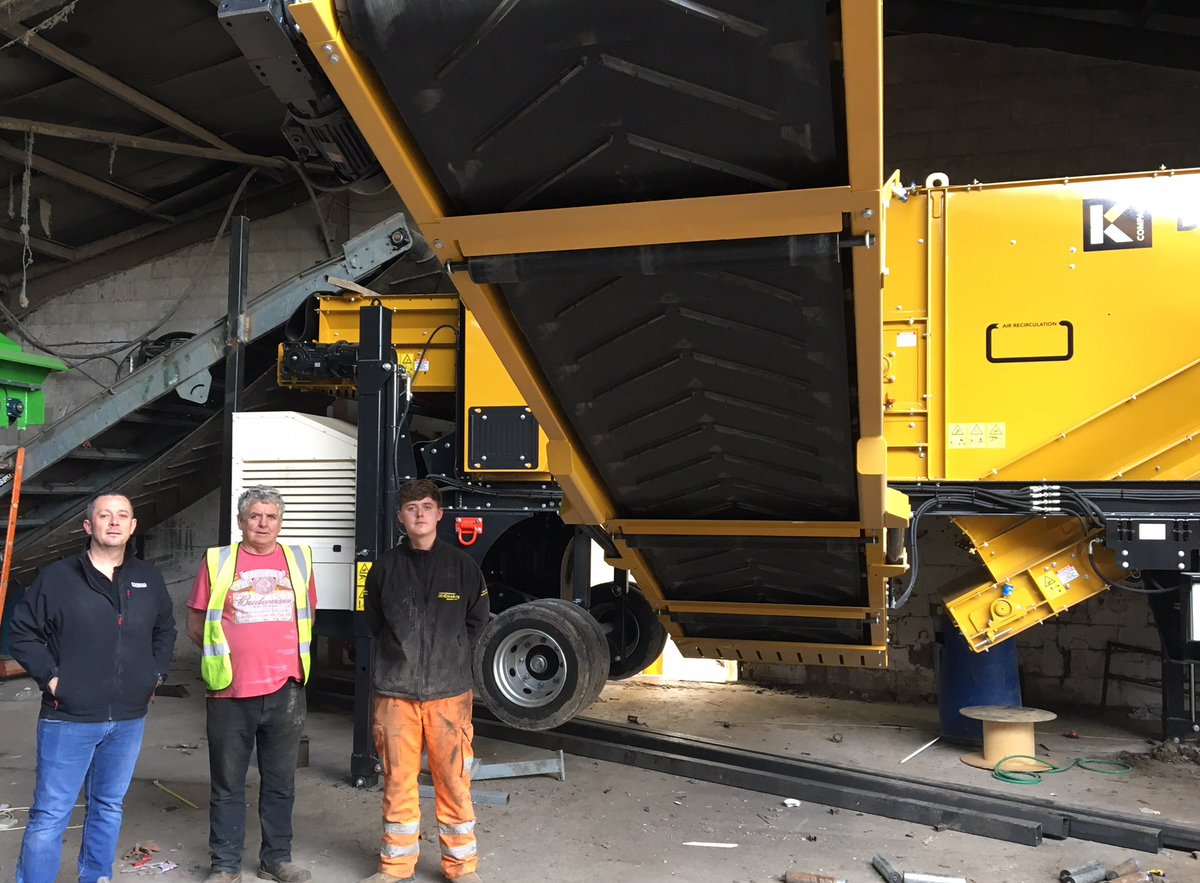 kiverco's tweet photo. Thanks to Coopers Recycling for giving this #kivercocompact Density Separator 150 a home! https://t.co/VMksCR3Yrm
