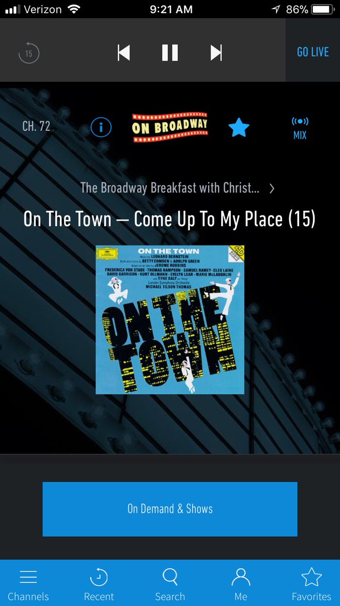 DancerK8's tweet photo. @sxmOnBroadway so excited to hear Alysha Umphress!!!!!! https://t.co/wky2Mo4QwH