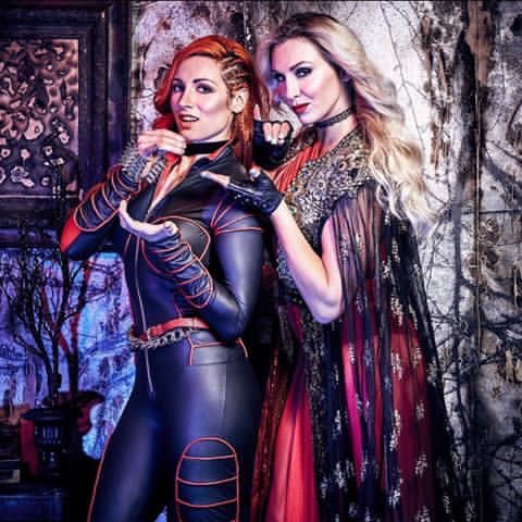 MsCharlotteWWE's tweet photo. Traveling the 🌎 with Captain B! @BeckyLynchWWE 
Nottingham, UK- 11/9
Milan, Italy – 11/10
Padova, Italy – 11/11
Florence, Italy – 11/12 https://t.co/WrHNHFGoCE