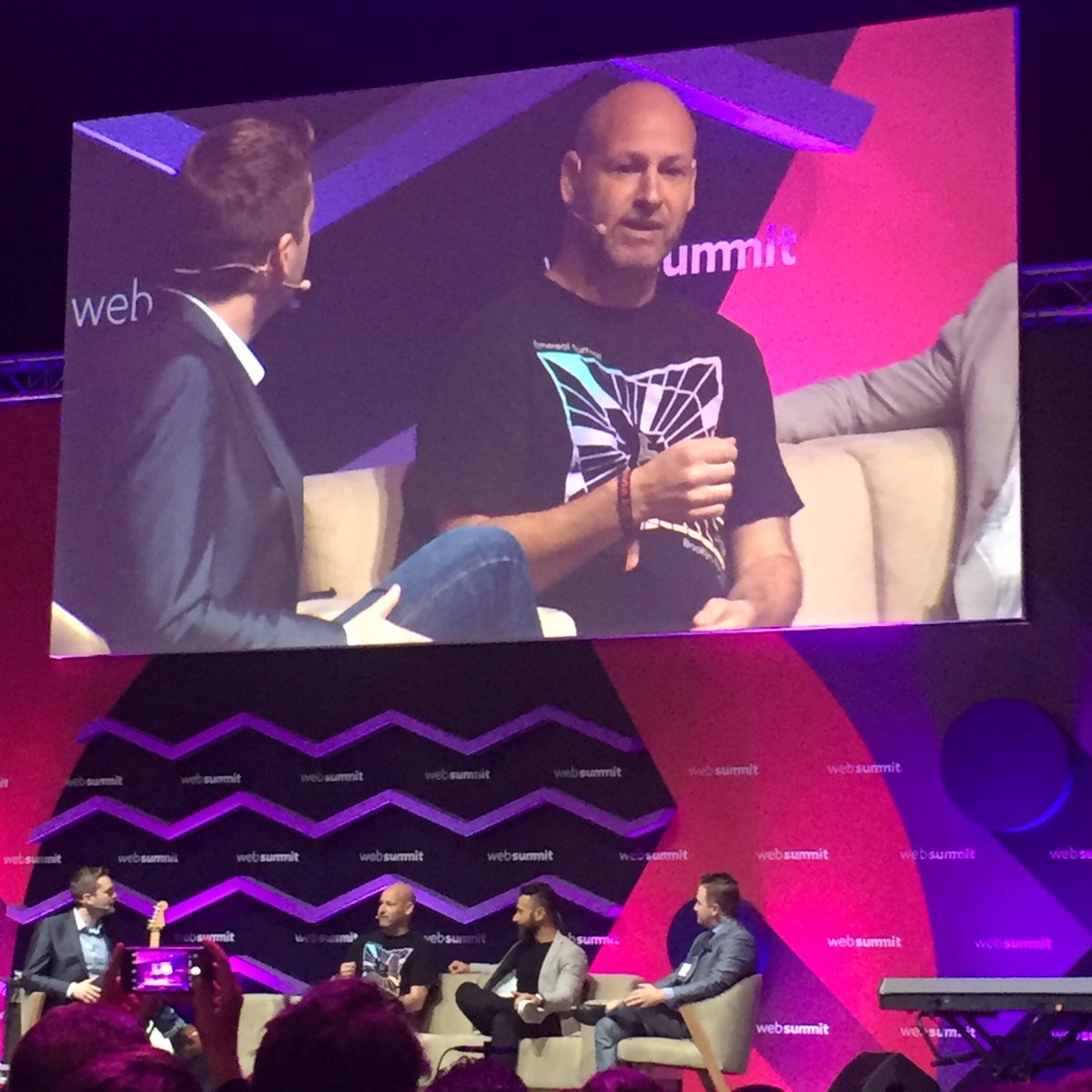 francescoswiss's tweet photo. @ethereumproject co-founder @ethereumJoseph speaking on how the #music industry will be disrupted with #blockchain17 at @WebSummit https://t.co/CAYmMCZu57
