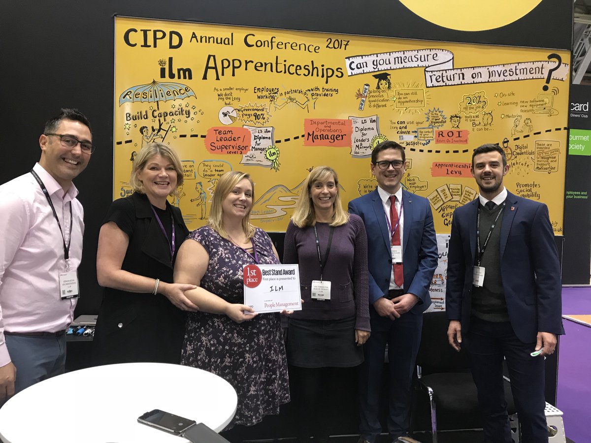 ILM_UK's tweet image. This just in... we took first place for best small stand at @CIPD_Events #cipdACE17 🙌🙌🥇🥇🍾