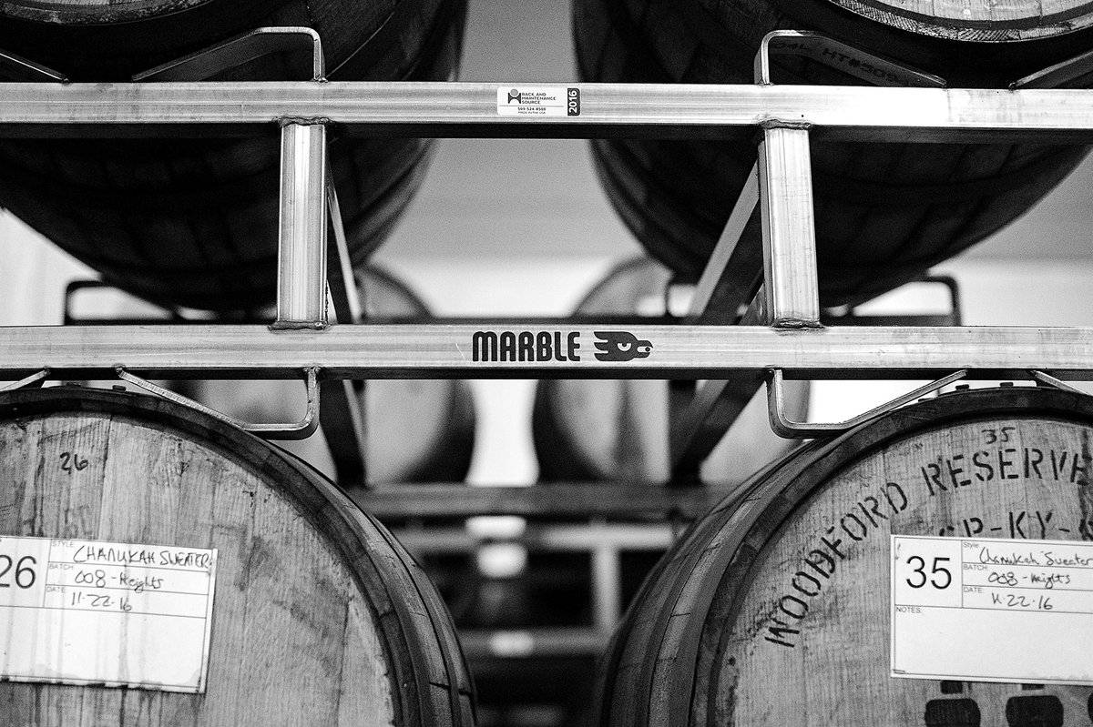 MarbleBrewery's tweet photo. #BeerGeeks! #BEER301 @ our #MBHeights location’s comin’ up, Weds-11.15! John Heine & Josh Trujillo will focus on barrel aged beer education. You’ll be sampling, learning & snacking. Class will take place INSIDE the #MavLab! Seating’s limited, get ur tix in that taproom TODAY-$25! https://t.co/ajZl36ren7