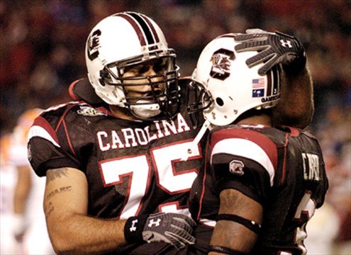 performevo's tweet photo. Gotta love a good #throwbackthursday and #CoachGur back in his @GamecockFB days! #performanceevolution #collegefootball #gamecocks https://t.co/697gnVJ4fd