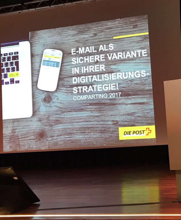 pleutenegger1's tweet photo. thx to @compart_mktg having the possibility to talk about digitalisation and secure-mail at #comparting!
#IncaMail https://t.co/A2zDxsPN6v