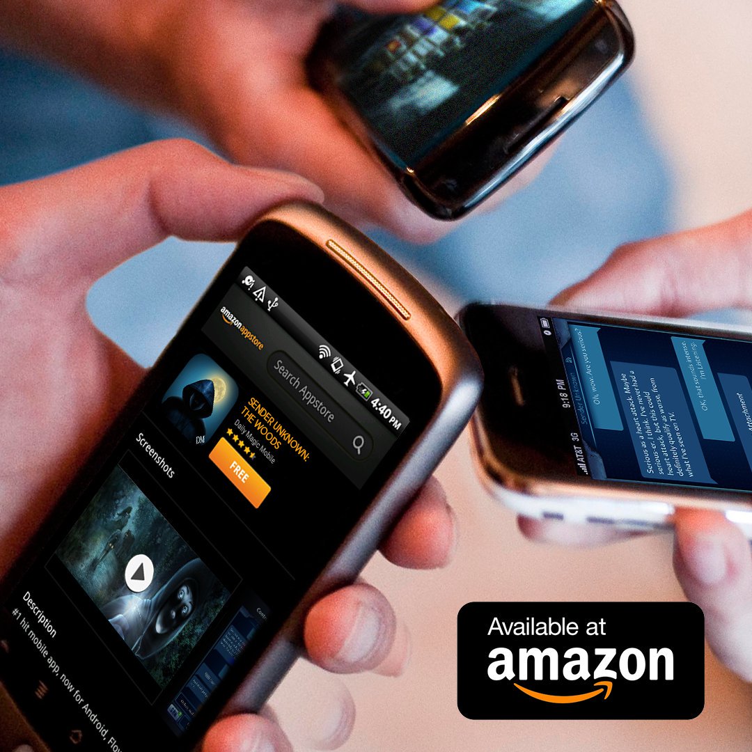 thewoodsgame's tweet photo. Great news! Sender Unknown: The Woods is available on #Amazon NOW! https://t.co/hog33Tm7TK