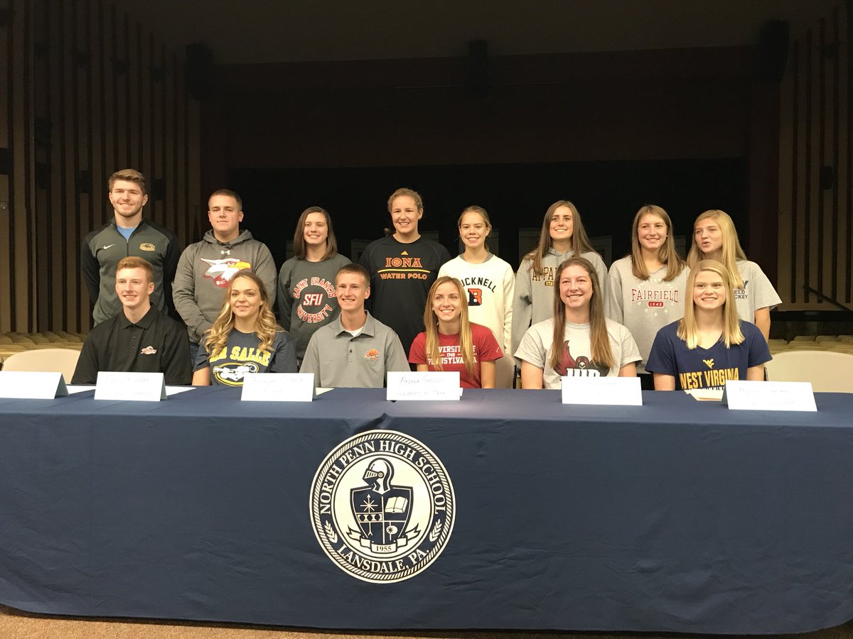 Congratulations to the 14 <a href="/NPennHS/">North Penn High School</a> student athletes who are signing their National Letters if Intent today! <a href="/NPSD/">North Penn School District</a> <a href="/KnightsLoyalty/">North Penn Knights</a> #NPProud