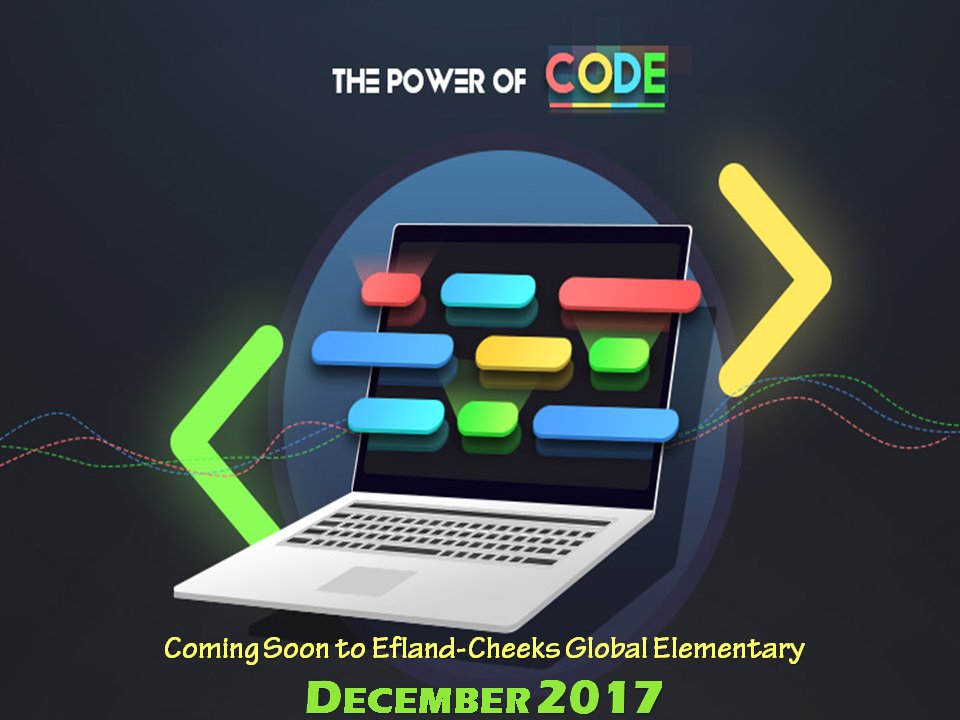 ECGlobalElem's tweet image. Power of Code is Coming! #PowerOfCode