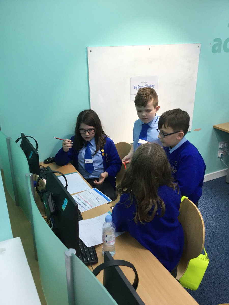 HolyRosaryRC's tweet photo. Our maths team at the National Young Mathematicians Awards 2017... first round!! Wish us luck!! #explorelearning #mathsathletes https://t.co/ry4ZabP3u8