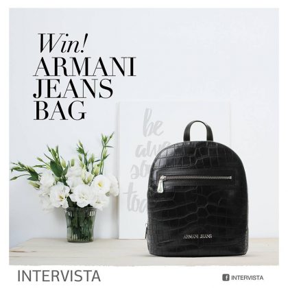 jaba_gr's tweet photo. Διαγωνισμός με δώρο τσάντα Armani Jeans από το intervista.gr! -  https://t.co/YfjUys5ojD https://t.co/RU9tSH1ipB