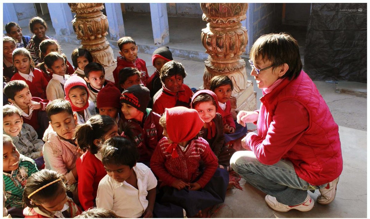 VFPUSA's tweet photo. Work with children in India (mostly refugees) who are between 8-15 years old.  Basic education, vocational and hygienic training will be the focus.  For projects like this or other types of volunteer work around the globe see our website at https://t.co/EmglGA7YRc https://t.co/xG8yDT9T3P