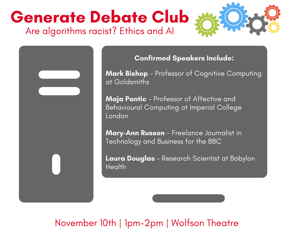 LSEGenerate's tweet photo. We have 70+ attending our Generate panel on Ethics and AI tomorrow. Make sure you don't miss out and book your place now! Follow the link here for more info: https://t.co/UTjoVSeL3d https://t.co/7kdTYH2XJx