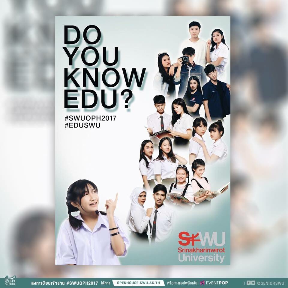 SmoEDU_SWU's tweet photo. มากันเยอะๆนะ #EDSWU #EDUairline #SWUOPH2017 https://t.co/XznykmTxSU