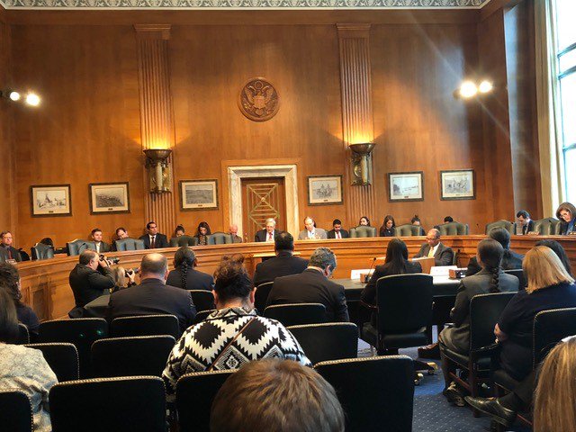 NCUIH_ED's tweet photo. The Senate Committee on Indian Affairs reviews the IHS Audit Bill https://t.co/ZAV1VCQx44