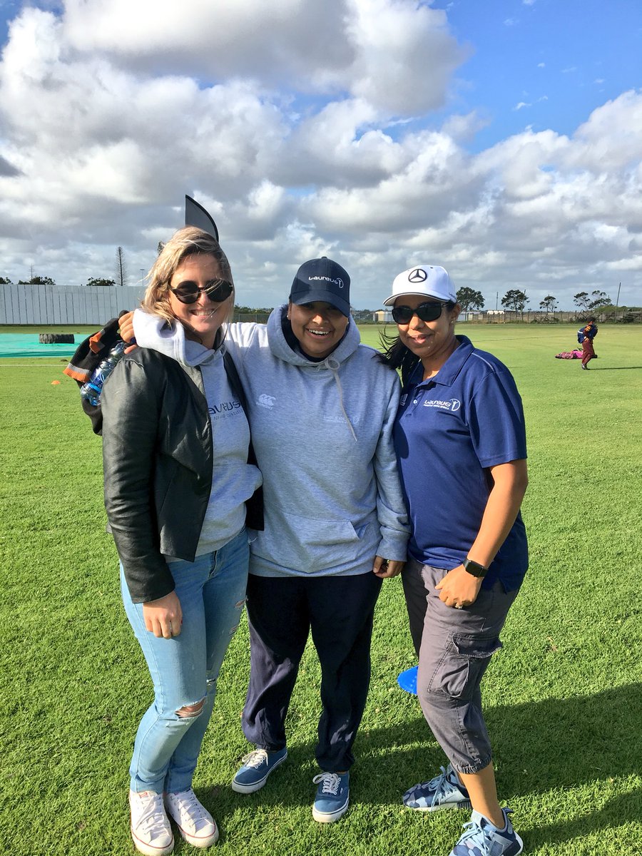 Great Sport for Good day out in East London with <a href="/Laureus_sa/">Laureus South Africa</a> - joined by kids from the local programmes all benefiting from the great sport for dev programs they support!