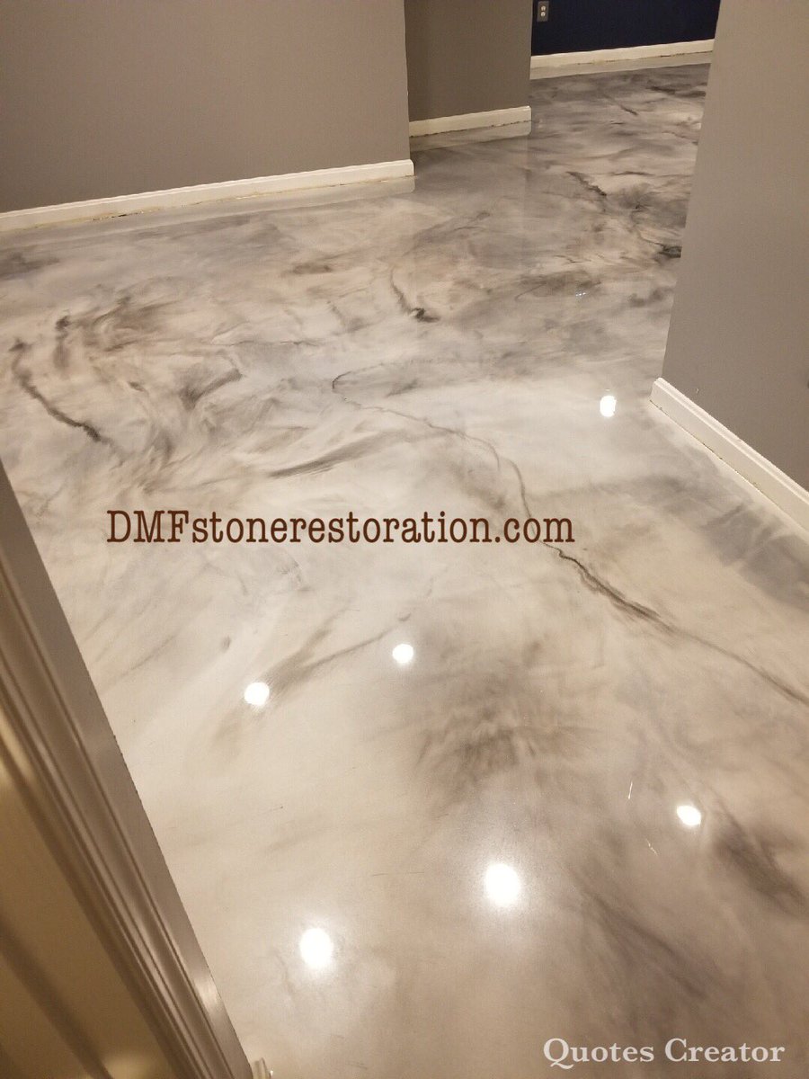Basement - Metallic Epoxy completed by DMF in Gaithersburg, MD. Inquire with us on our website OR call us at (301)251-6300