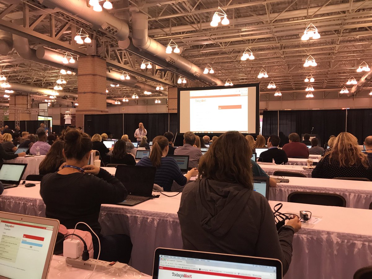 kckarwoski's tweet photo. Excited to be here with so many other NJ educators participating in #googlebootcamp at #njeaconvention2017 @NJEA https://t.co/y6Wgm6QDFv