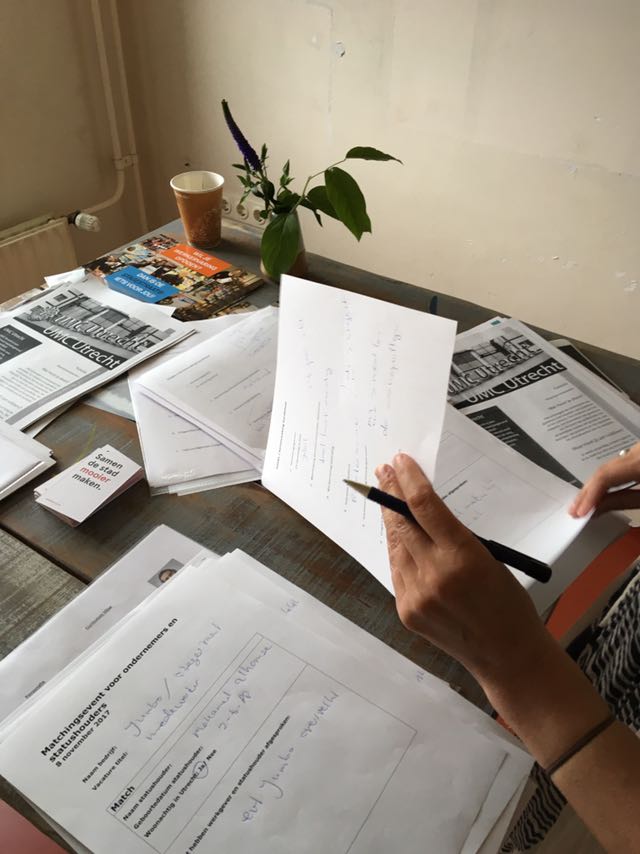 De Stagestraat was gisteren bij het Matchingsevent  <a href="/GemeenteUtrecht/">Gemeente Utrecht</a> en het @WSPUtMi en het was een succes! We hebben heel veel enthousiaste mensen gesproken, de agenda's voor vervolgafspraken zitten vol! 💯