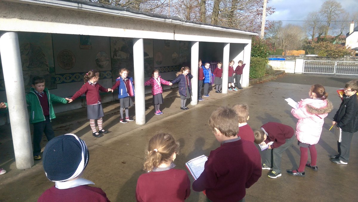courtnacuddyns's tweet photo. We estimated and measured the length of the shelter and the basketball court today in SI/1st class. #mathsweek #mathstrails https://t.co/O4YhqQcJOD
