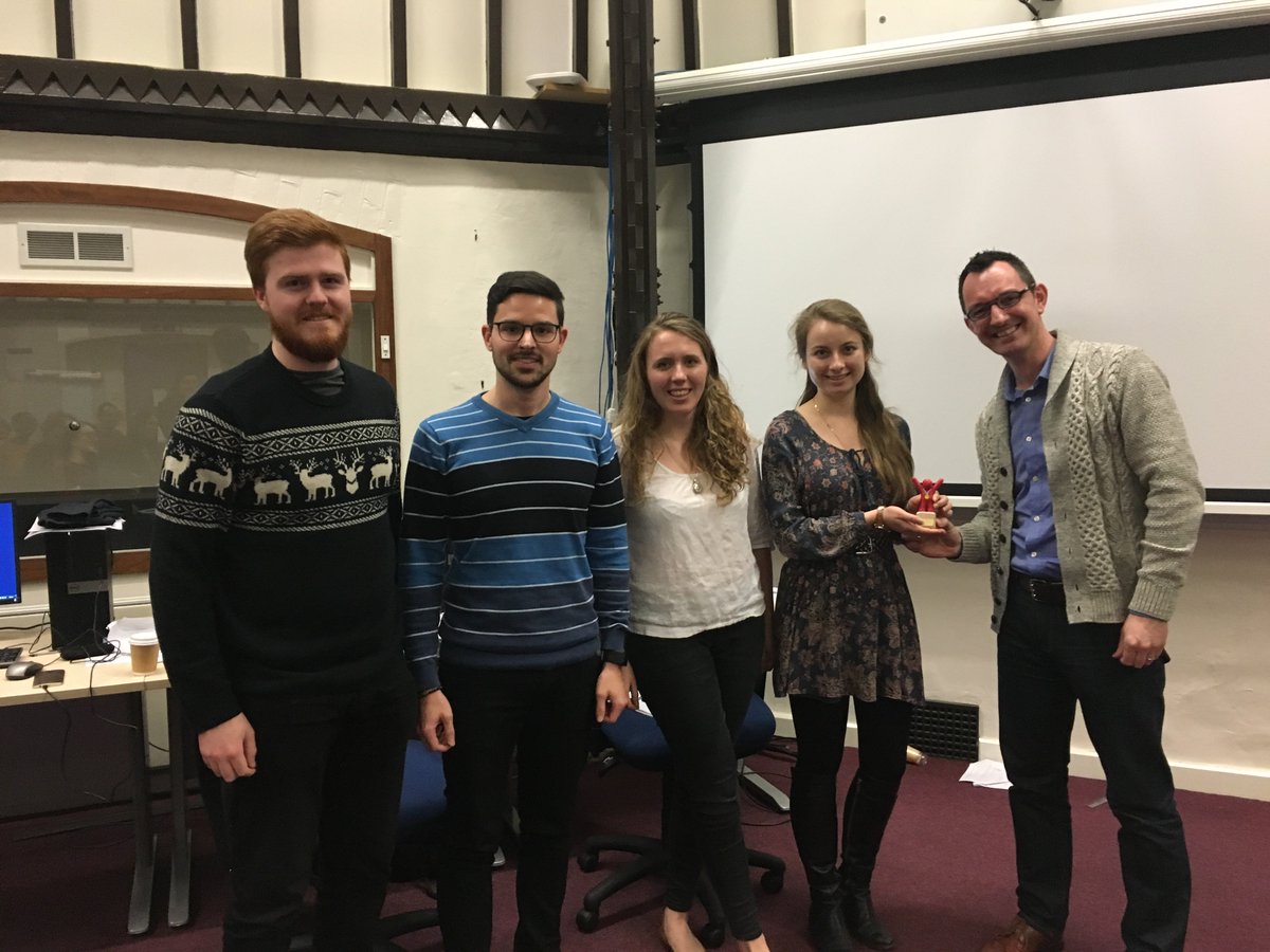OxfordSynthesis's tweet photo. And... here are the winners of our 2nd #SynthesisDiscussion... Well done team! #happywinners #disconnectdisconnect @EppleSven @MDSgroup_Oxford https://t.co/gXhMMQ6ekr