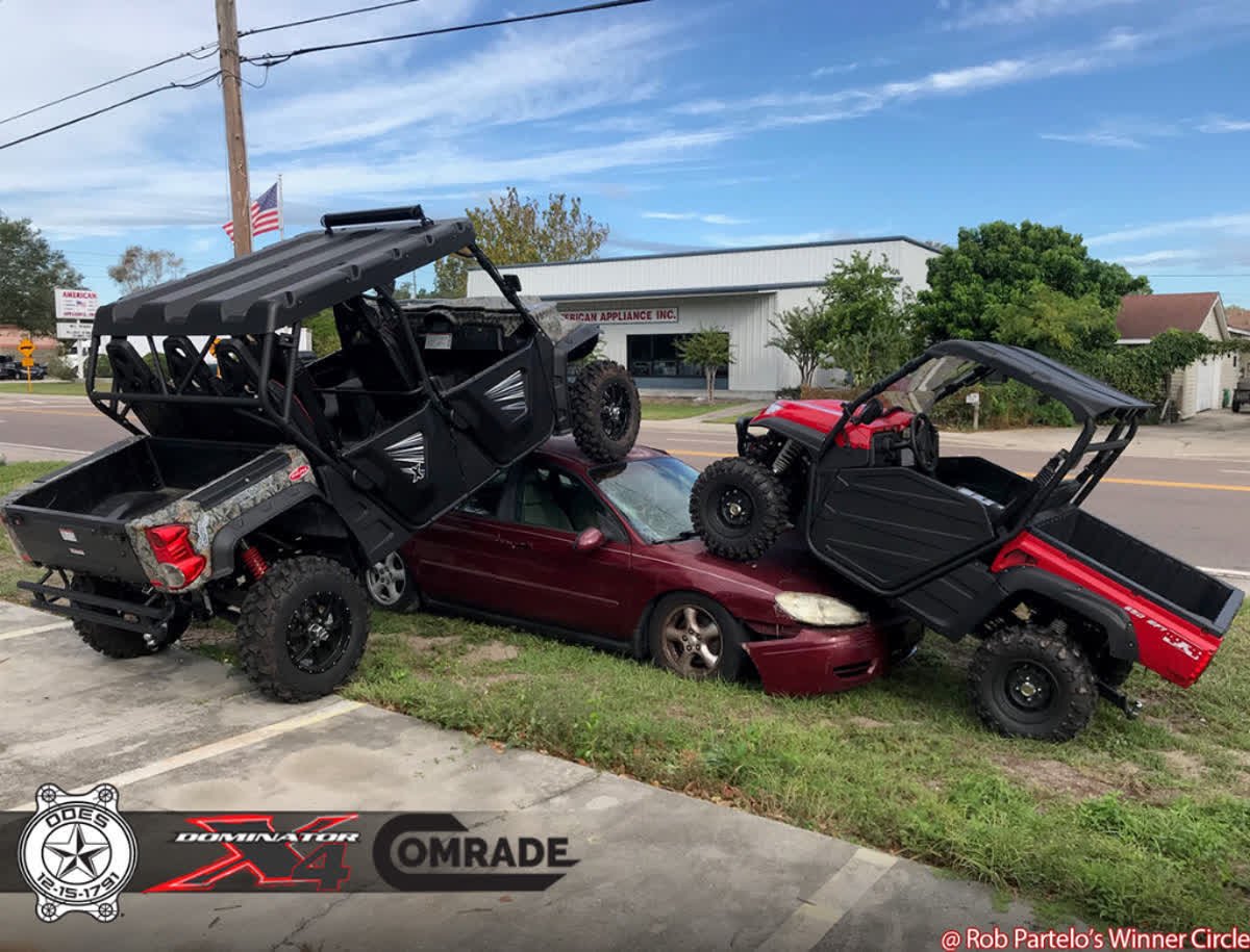 odesutvs's tweet photo. CLIMB!! What a #sickshot from St. Petersburg Florida! Keep the pictures coming to socialmedia@odesutvs.com and check out more images on our Instagram @OdesUtvs
#dominatorX4 #comrade #utv #utvs #odesindustries #odesutvs #utvlife #climb #carclimb #carcrush #tbt #odeslife https://t.co/FSVmsNBkWo