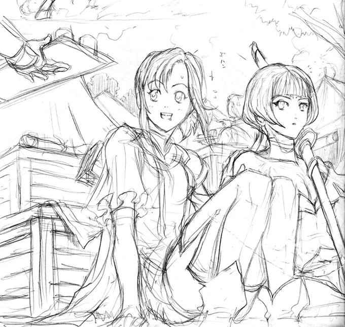 #無言で過去絵をあげる見た人もやる 