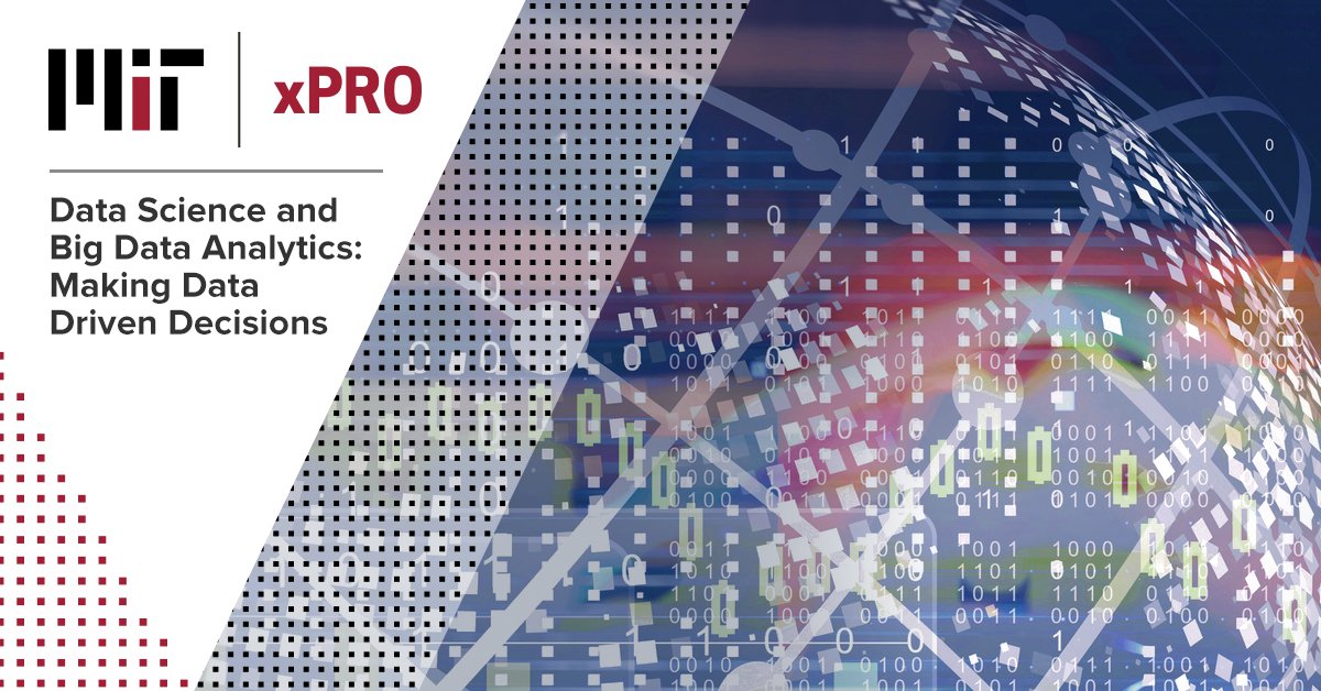edXOnline's tweet photo. Don't miss out on MIT’s Data Science course! Due to popular demand, enrollment has been extended. 
Sign up today! https://t.co/iIp9xU4ZPg https://t.co/MmOnGHAoKU
