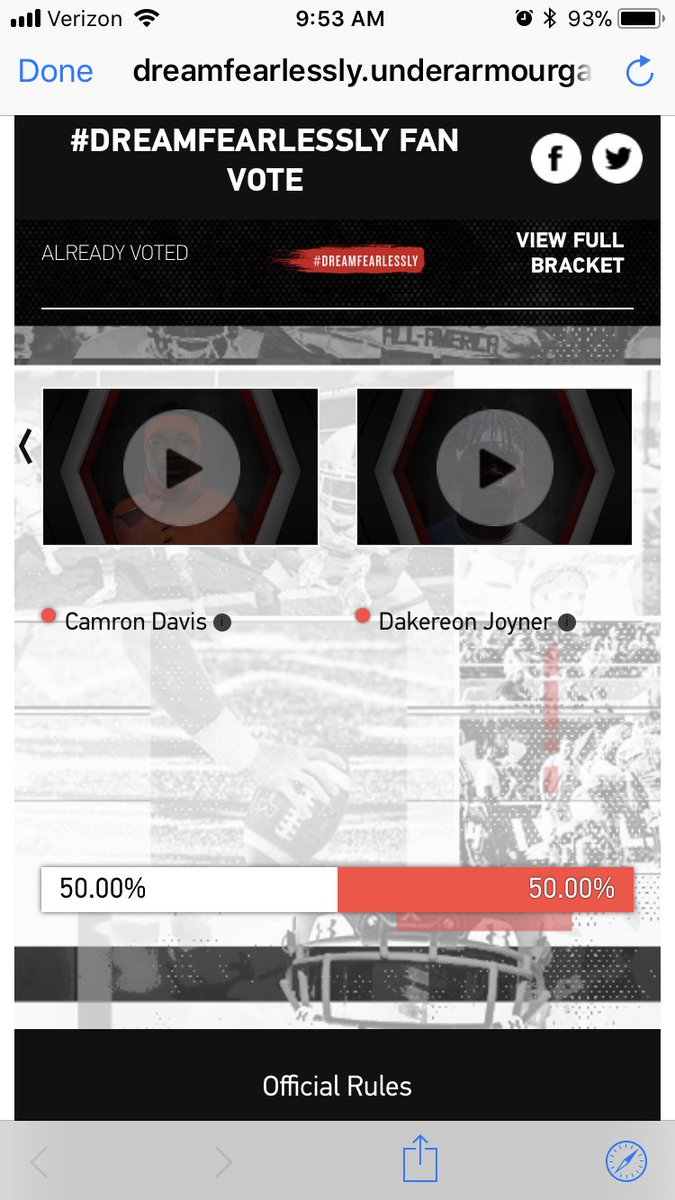 BreakinDownFilm's tweet photo. I️t is literally a tie, #Gamecocks fans... go vote! 

https://t.co/pp1D4T04Uc https://t.co/ZzMkF3sb1y