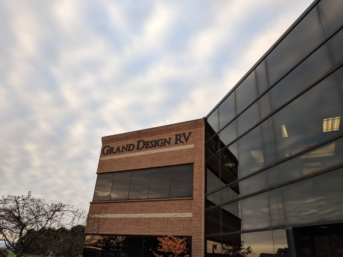 crazeeadventure's tweet photo. Today touring the Grand Design RV Factory
Stay tuned
@granddesignrv #rv #RVLife
#Rvliving #rvlife #rvfuture #rvfulltimer
#rv #traveltrailer #5thwheel
#granddesignrv #RVAdventures
#middlebury #reflectionrv #solituderv
#imaginerv #rvinnovationdesign
#OurCrazeeAdventure https://t.co/JbM0jVQynu
