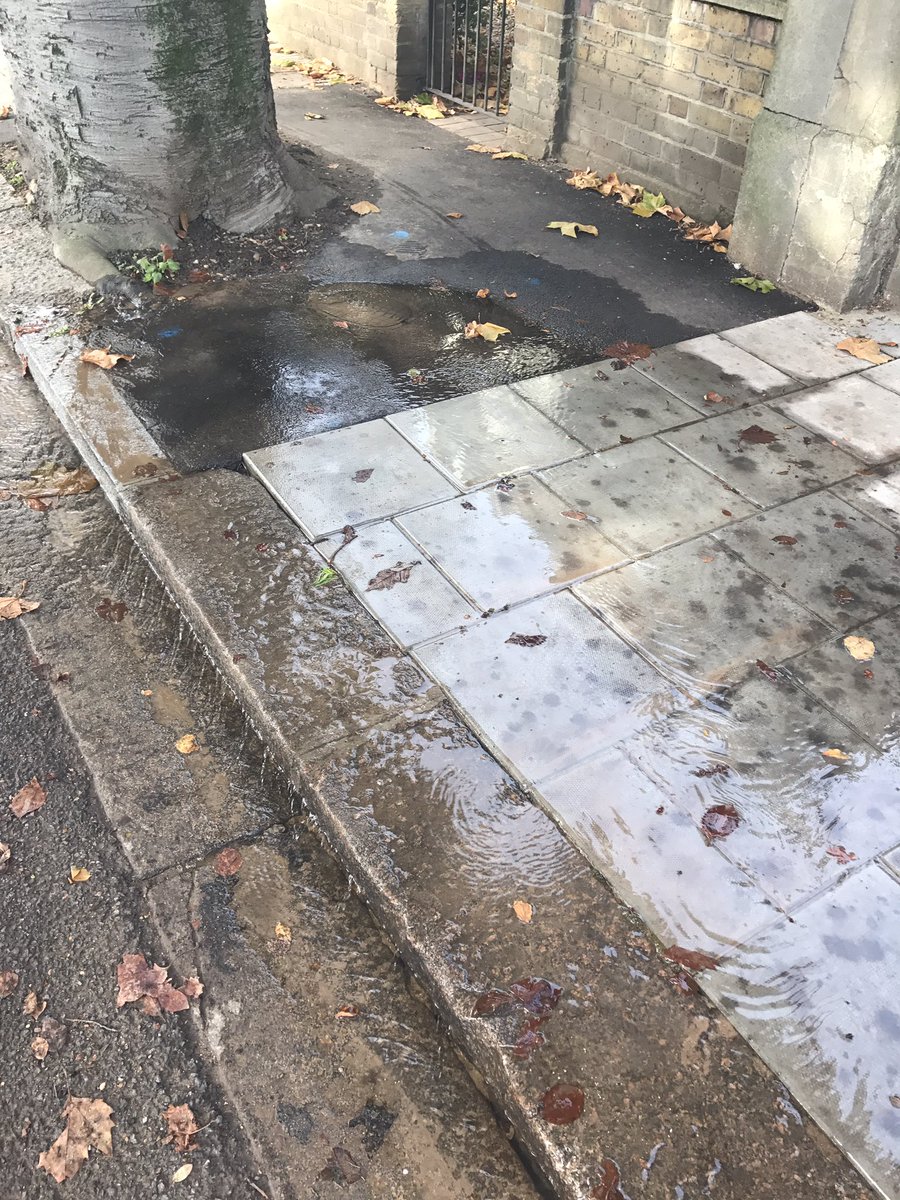 alexandrajkeith's tweet photo. 3wks after first reported the water is now flowing out of the tarmac and the manhole!! @thameswater @LBofHounslow #chiswick #waterwaste #w4 https://t.co/tK9P8j8IoH