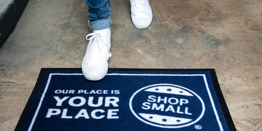 AmericanExpress's tweet photo. Last call to be a Neighborhood Champion on Nov 25! Apply by 11/10 &amp; spread the #ShopSmall love w a #SmallBizSat Kit: https://t.co/YyqqS5JxUs https://t.co/LBxIC4iVaP