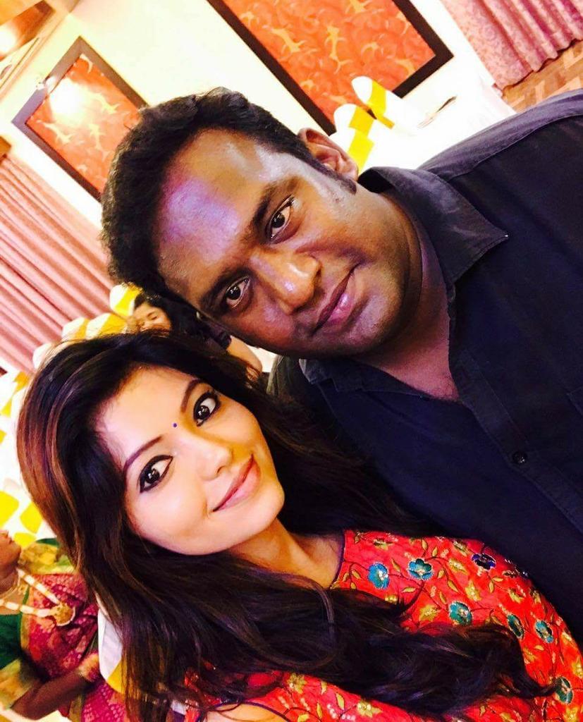 studiocelluloid's tweet photo. . @AthulyaOfficial &amp; #RoboShankar https://t.co/Msa5qe9kZn