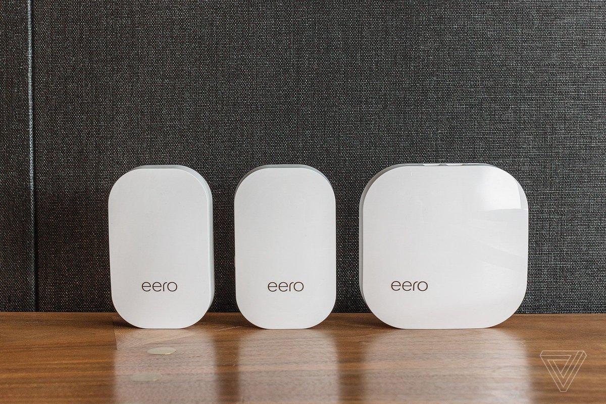 verge's tweet photo. Eero adds 1Password and VPN protection to its premium subscription service https://t.co/xFSaSXiojW https://t.co/pDO4AVqsyO
