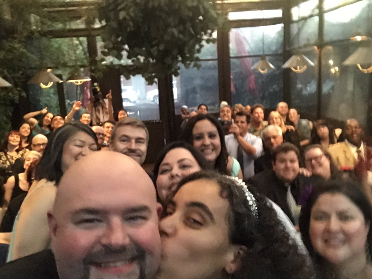 chrisalanjones's tweet photo. One month ago today the official start of our lives together began and it's continued to be the best summer camp/slumber party ever! I love you so, so, so much, Jess ❤️
.
.
#Jesstopher #100917 #aurorabrooklyn https://t.co/NIboeuYMrF