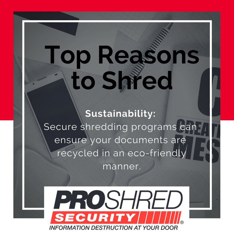 SyracuseShred's tweet photo. Sustainability is only one of many reasons to partner with PROSHRED® https://t.co/8cayufS4f4