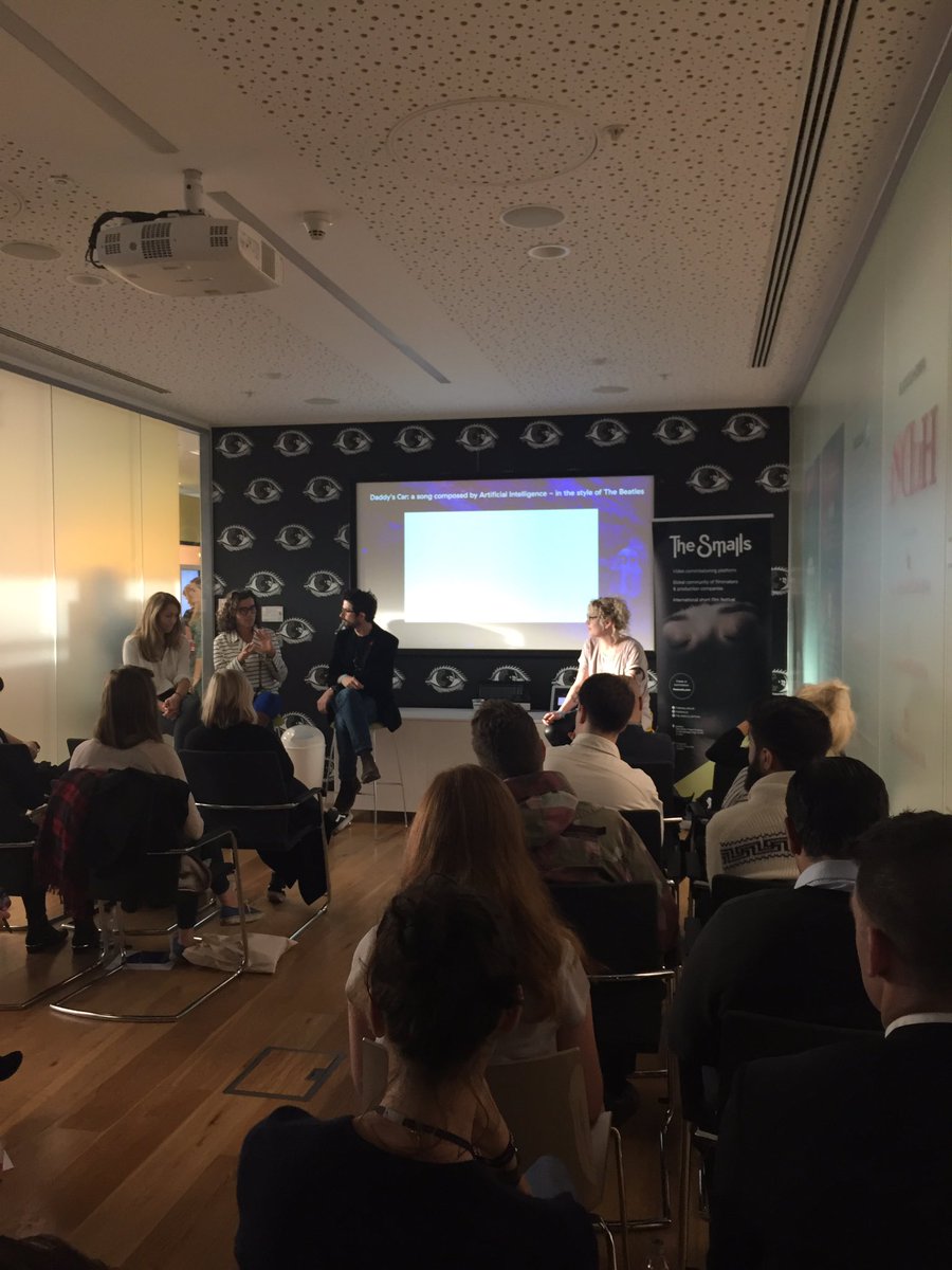 thesmalls's tweet photo. Our panel is just starting at @mindshare's #huddle2017! #AI #media https://t.co/0rM4oxwfLZ