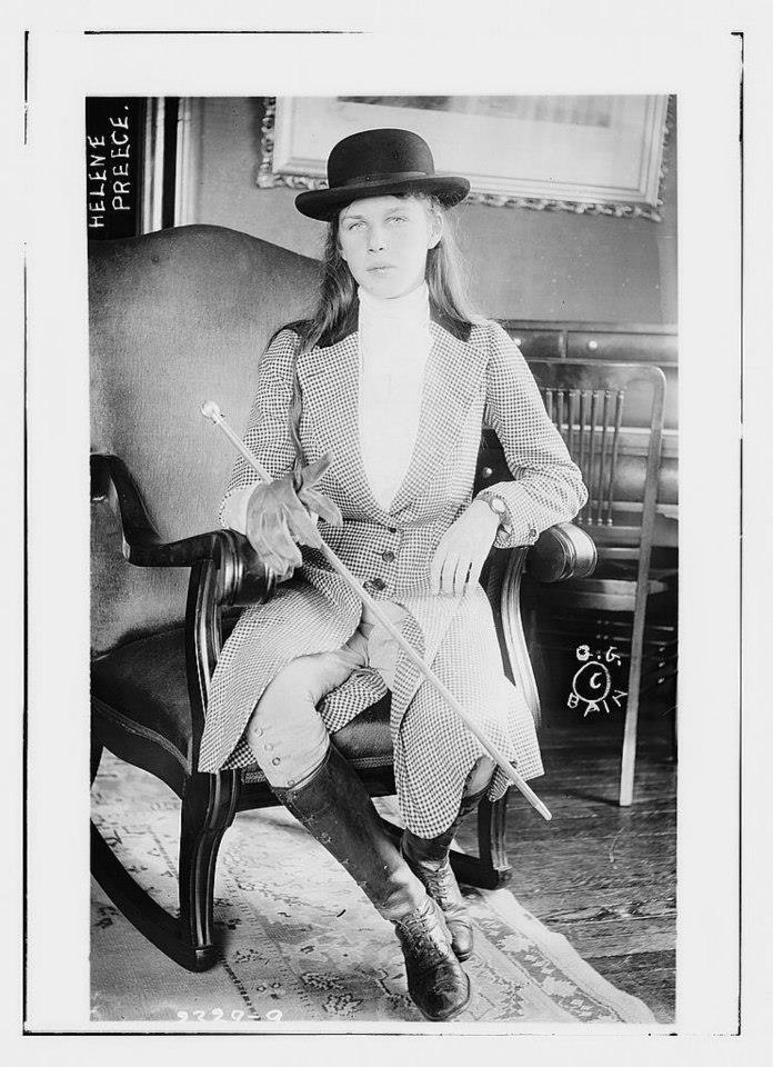 Fascinating Historical Picture of Helen Preece in 1915 