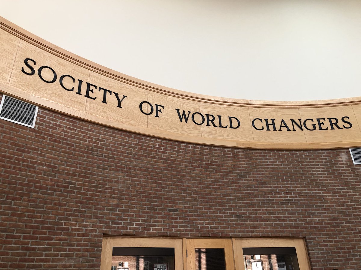 BradyHiatt7's tweet photo. On a college visit at #IndianWesleyan & look what I️ found. #SocietyOfWorldChangers @TonyDungy #StandingForChrist https://t.co/xrk1CSh418