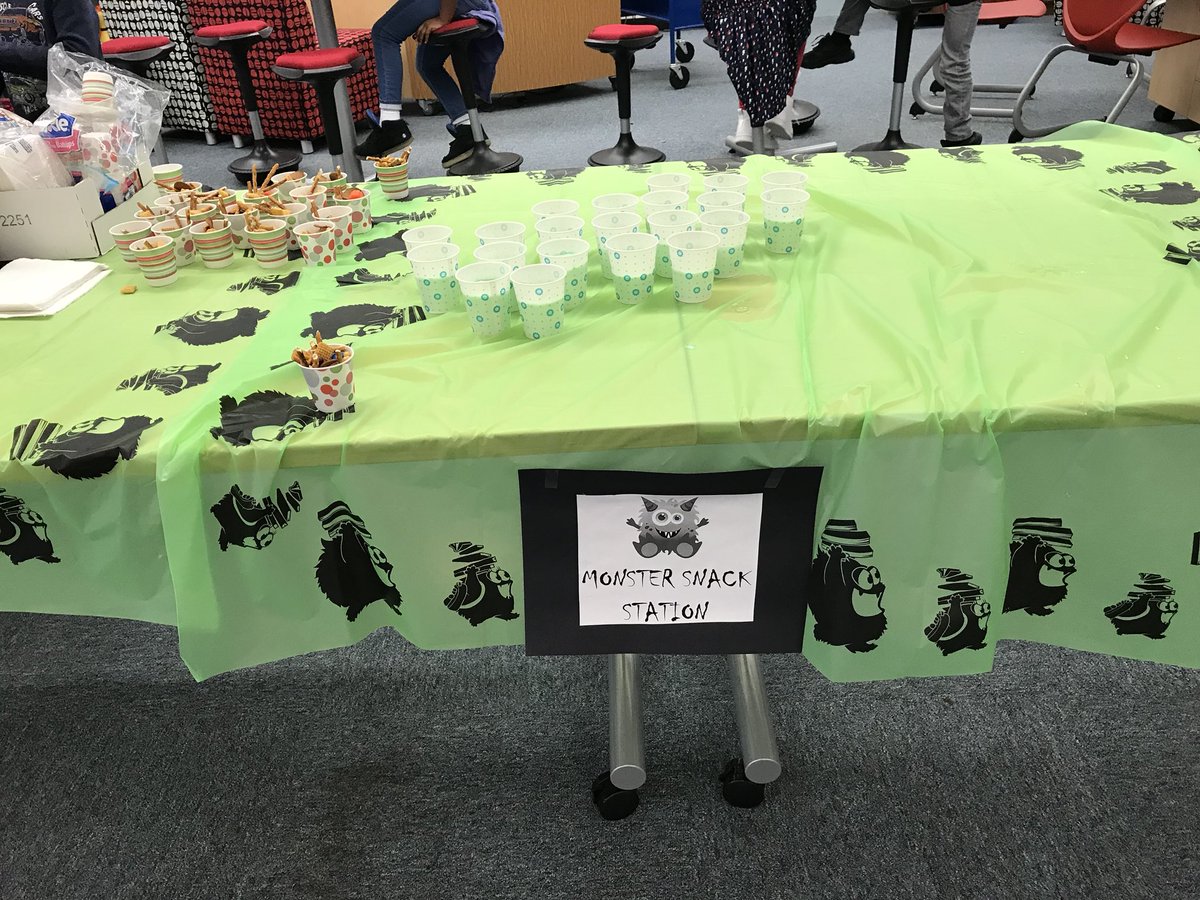 DrTcbethea's tweet photo. Reading pays off!! Our students reached their reading goals and were invited to the Monster Bash! #LeadingOurPack @Title1wsfcs @wsfcs https://t.co/1nEsdo4Qba
