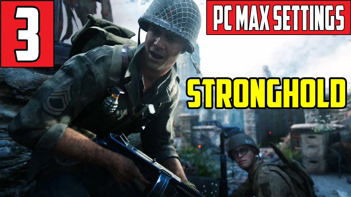 CALL OF DUTY WW2 GAMEPLAY PC MAX SETTINGS - SINGLEPLAYER CAMPAIGN STRONGHOLD!😀👍
ViDEO: youtube.com/watch?v=unbSYp…