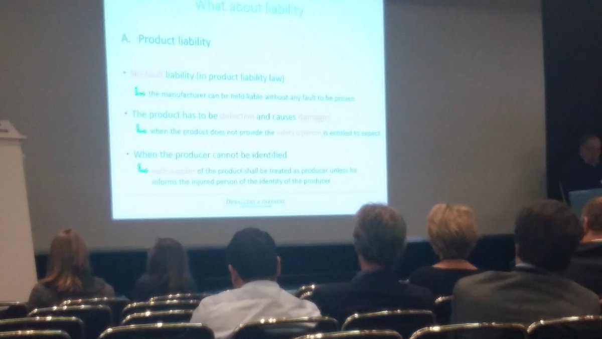 verocornelissen's tweet photo. Interesting talk on #liability #fault and #telemedicine #eCardioCare @CVEPLeuven https://t.co/zPZD1GWNer